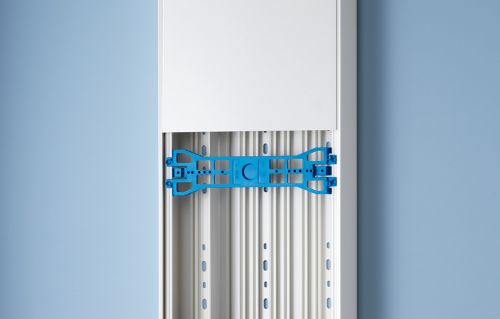 Installation trunking for house connection distributors