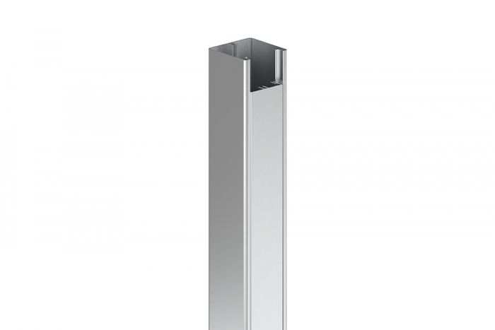 Bodenanschlusssäule einseitige Ausführung, aus Aluminium